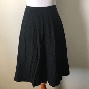 Black A Line Skirt